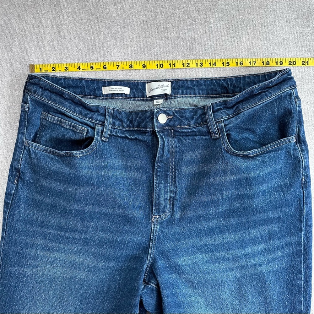SOLD Universal Thread High Rise Flare Jeans. Dark Wash. Size 20R. - Picture 6 of 8
